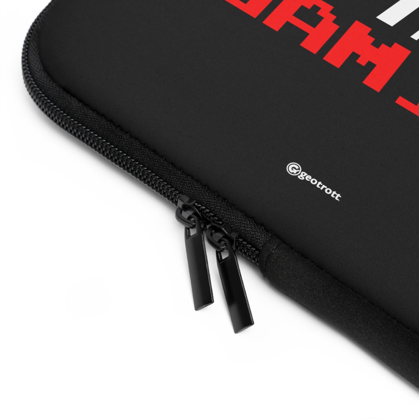 Do not Disturb I'm Gaming Gamer Gaming Lightweight Smooth Neoprene Laptop Sleeve