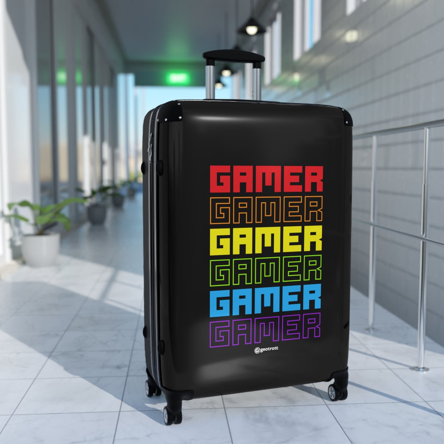 Gamer Gamer Gamer Gamer Gamer Gamer Gaming Suitcase