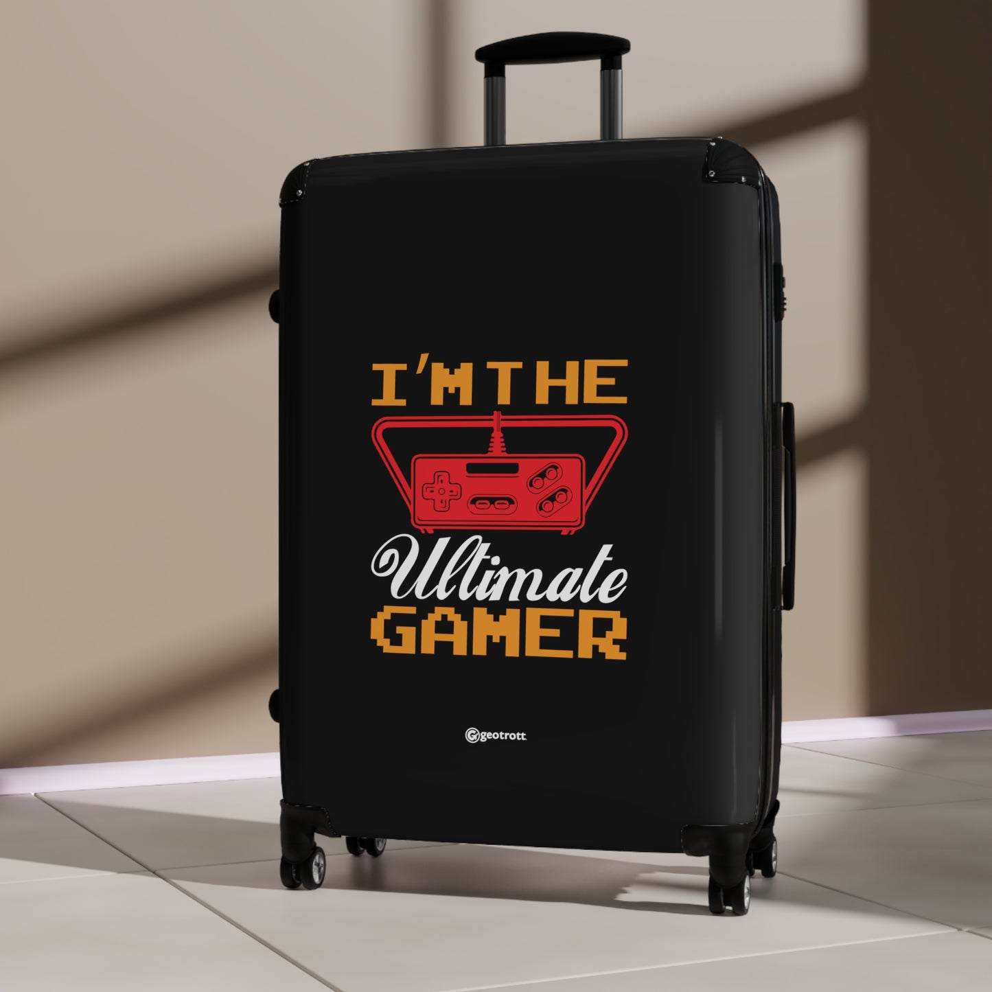 I am the Ultimate Gamer Gaming Suitcase-Bags-Geotrott