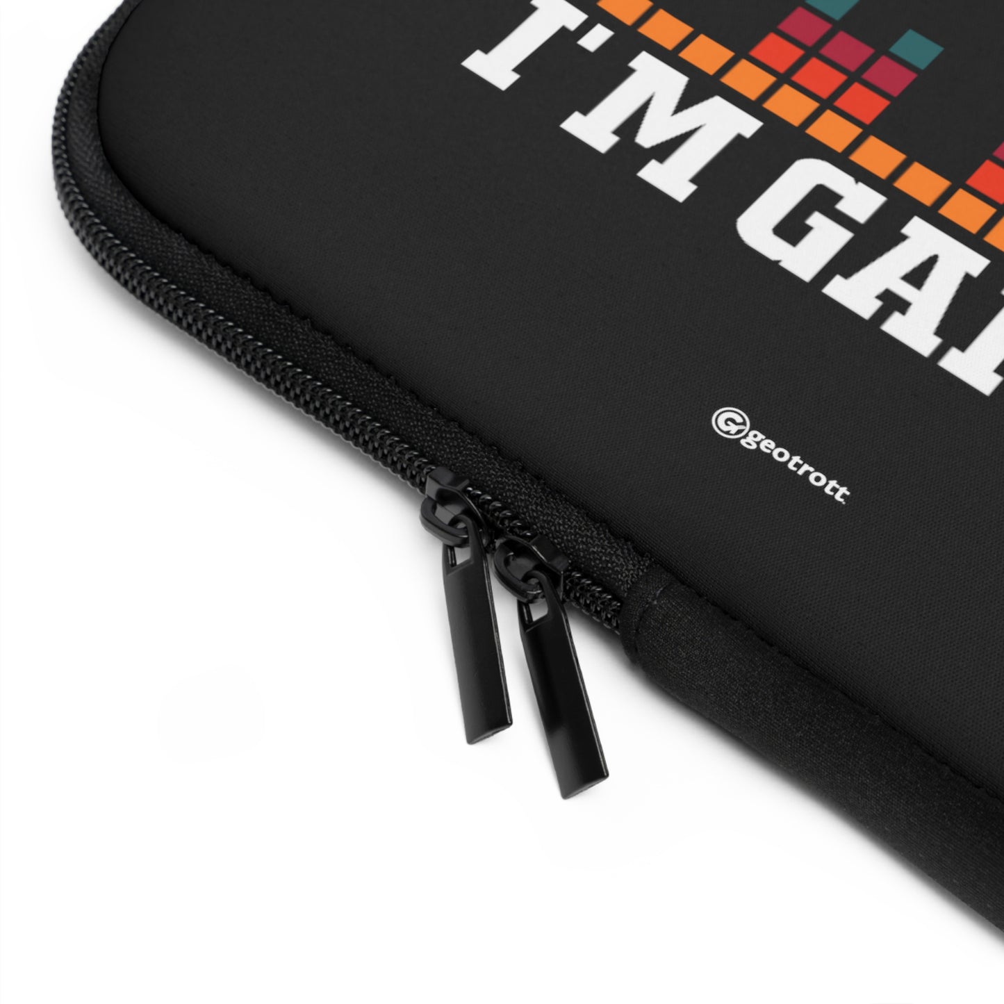 Sorry Can'T Hear You I Am Gaming Gamer Gaming Lightweight Smooth Neoprene Laptop Sleeve