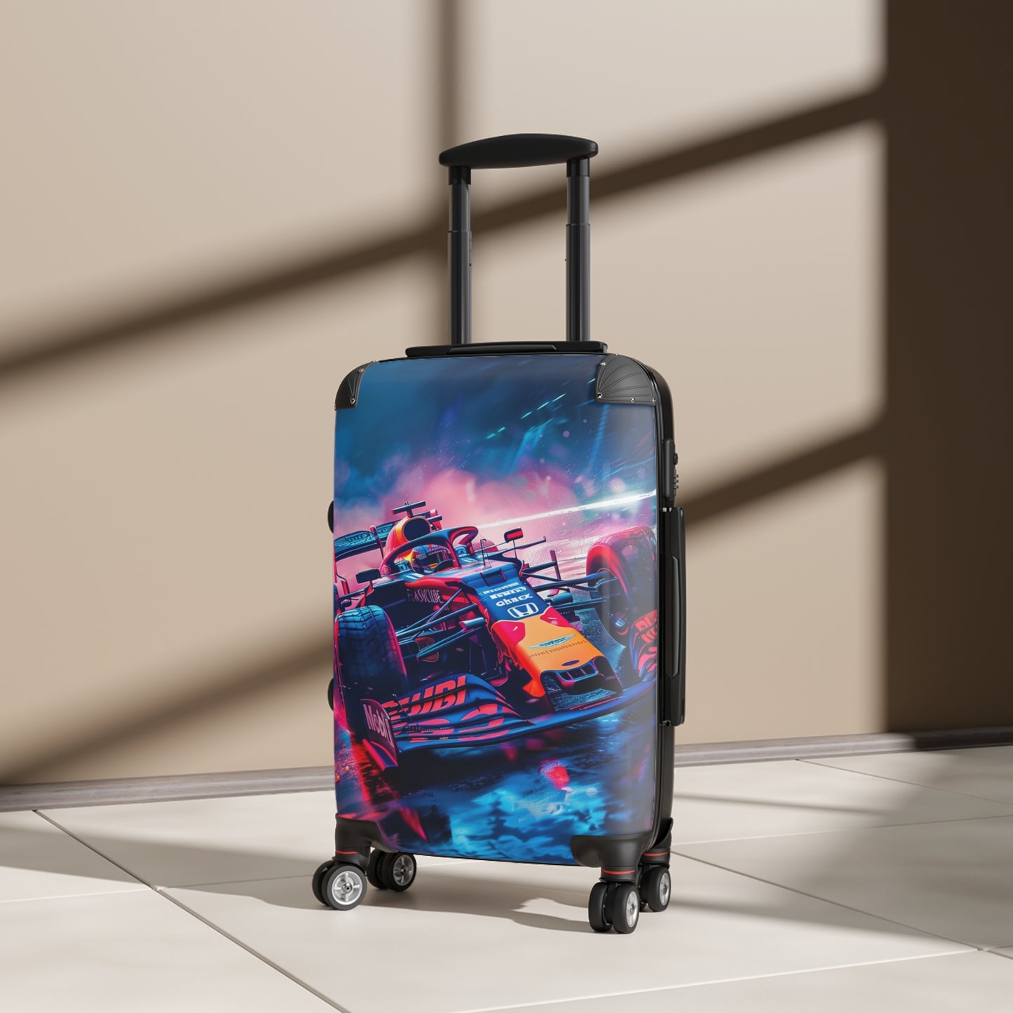 Neon Velocity: Formula 1 Red Bull Racing, Futuristic Motorsport Photography