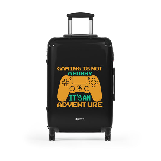 Gaming Is Not A Hobby It'S An Adventure Gamer Gaming Suitcase