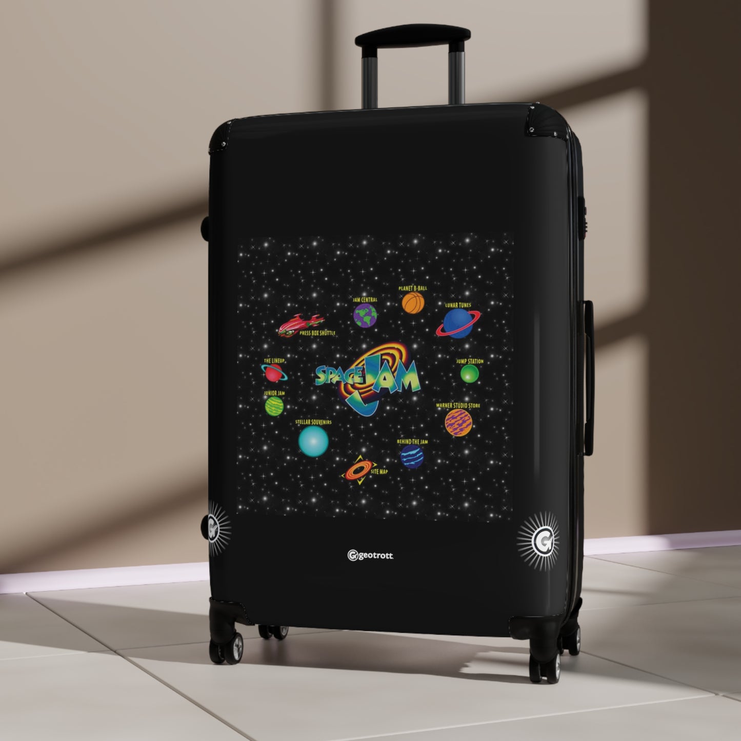 SpaceJam Series MEME Funny Inspirational Luggage Bag Rolling Suitcase Spinner