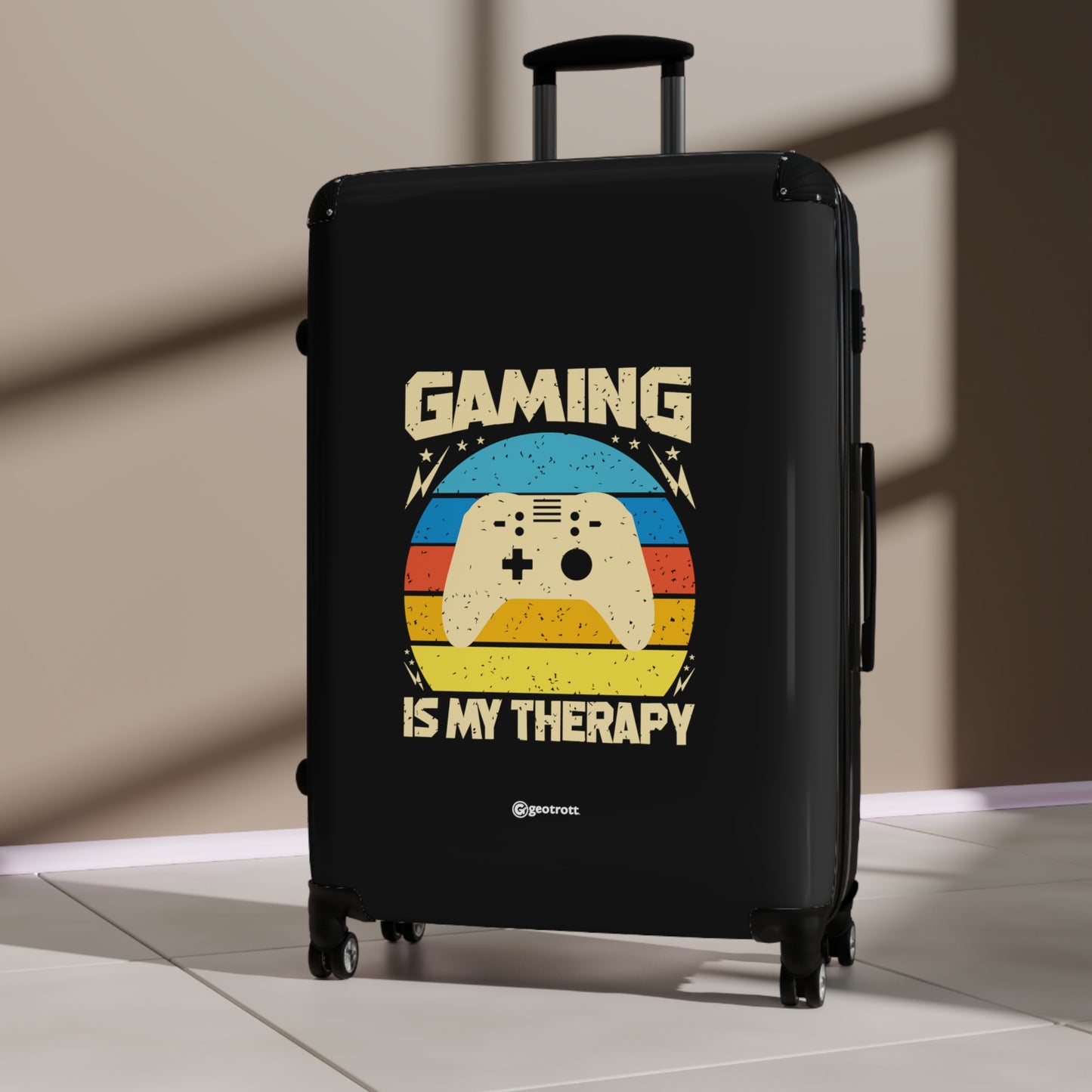 Gaming is my Therapy Gamer Gaming Suitcase