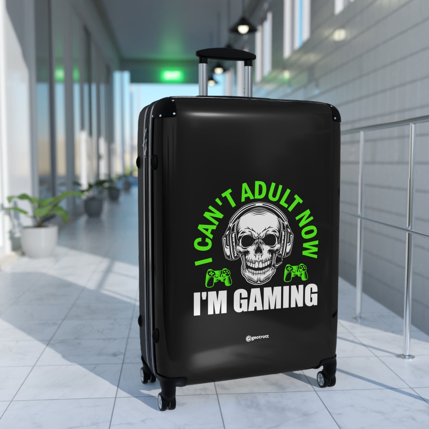 I Can'T Adult Now I'M Gaming Gamer Gaming Suitcase