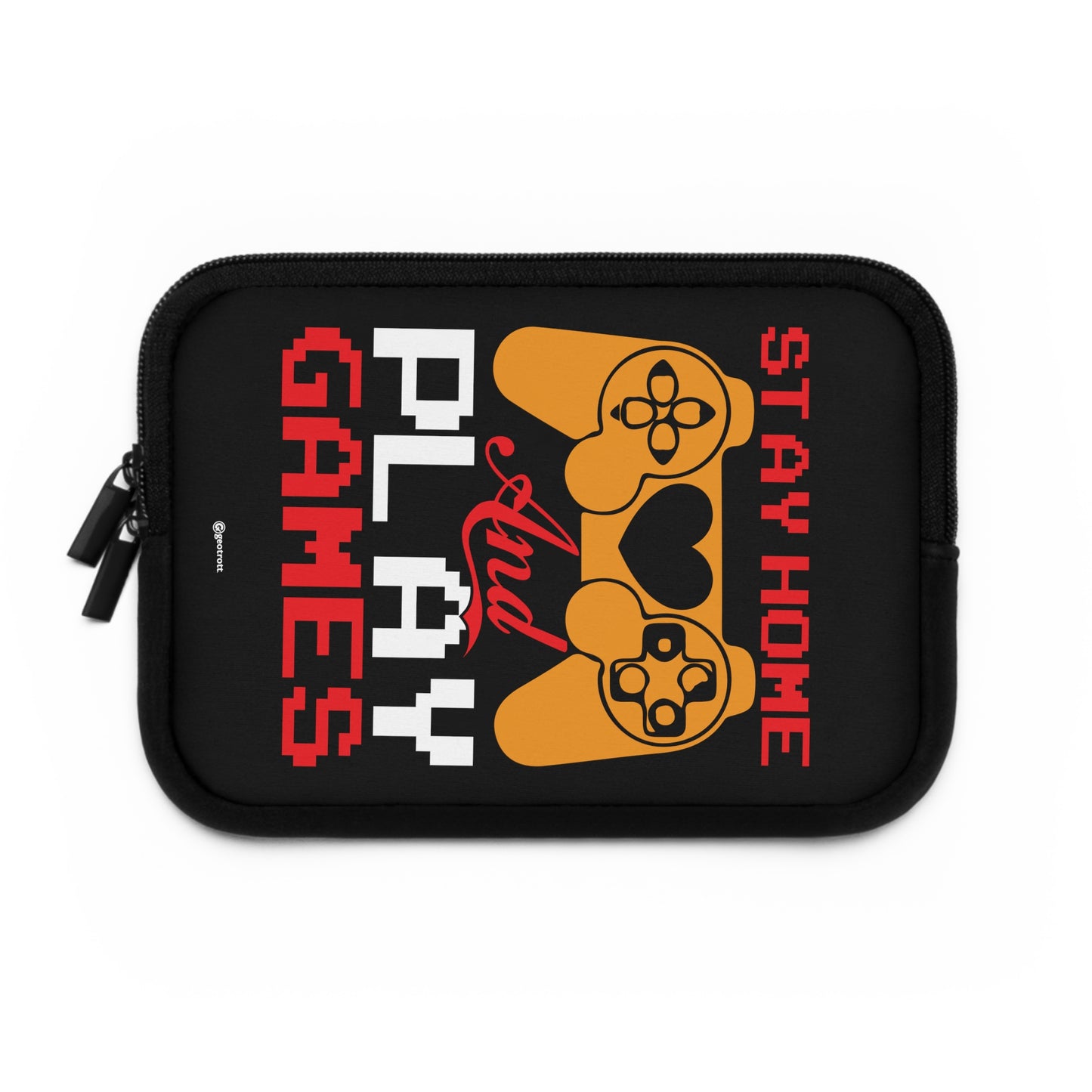 Stay Home And Play Games Gamer Gaming Laptop Sleeve