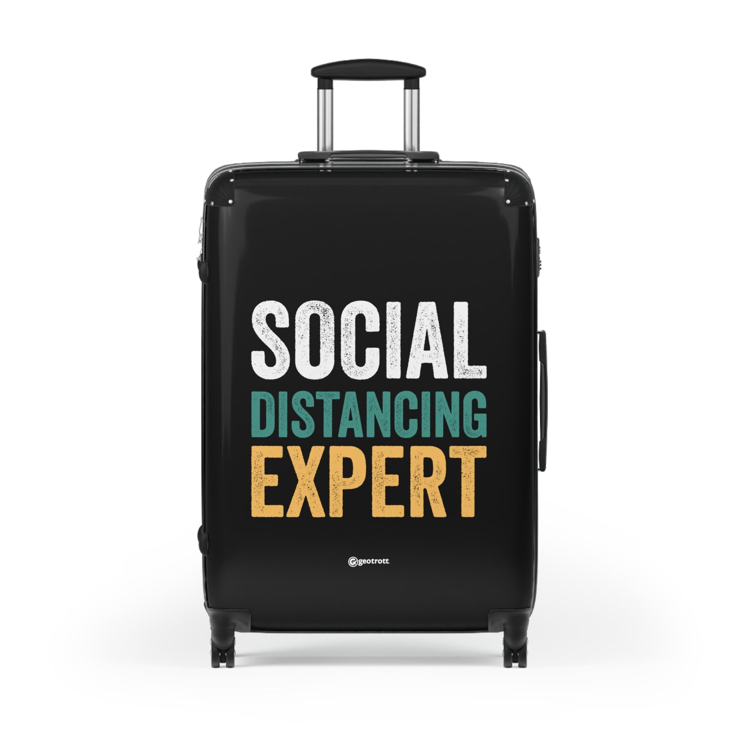 Social Distancing Expert Gamer Gaming Suitcase-Suitcase-Geotrott