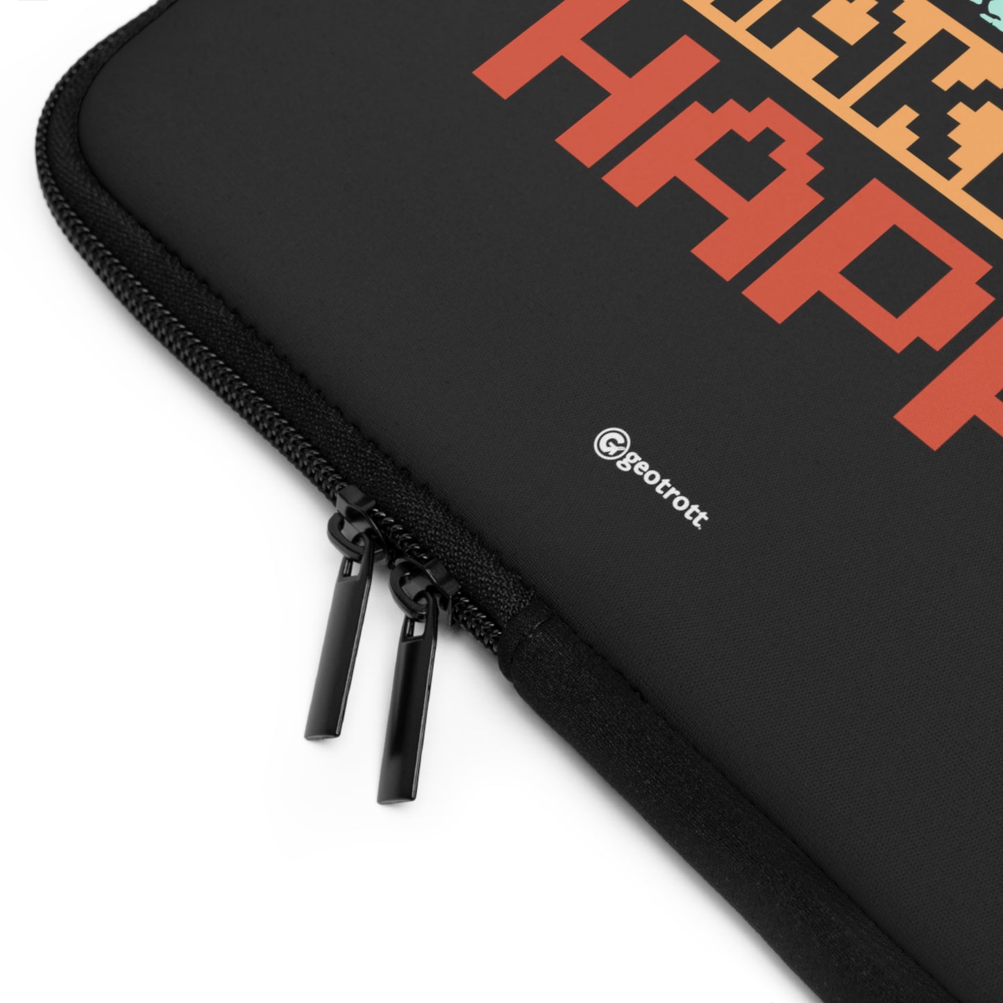 Games Make Me Happy 3 Gamer Gaming Lightweight Smooth Neoprene Laptop Sleeve