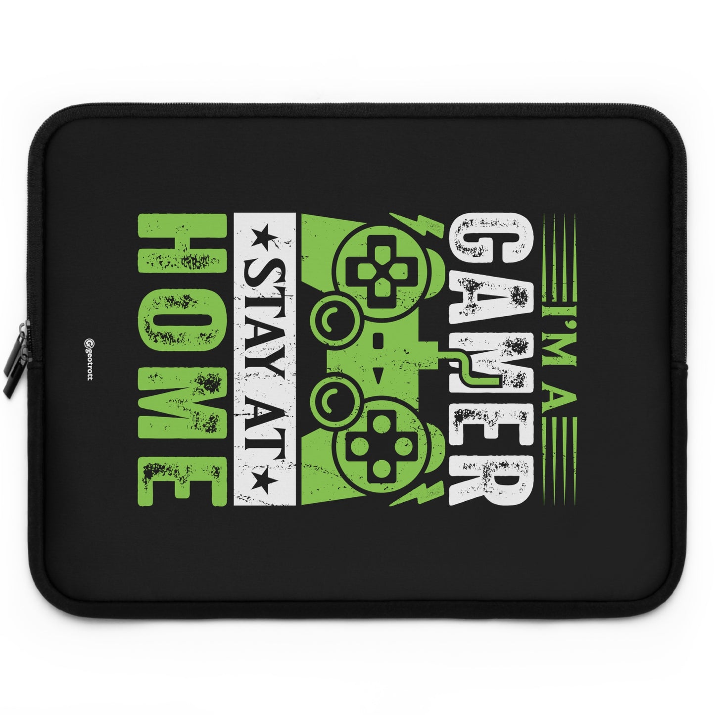 I'M A Gamer Stay At Home Gamer Gaming Lightweight Smooth Neoprene Laptop Sleeve