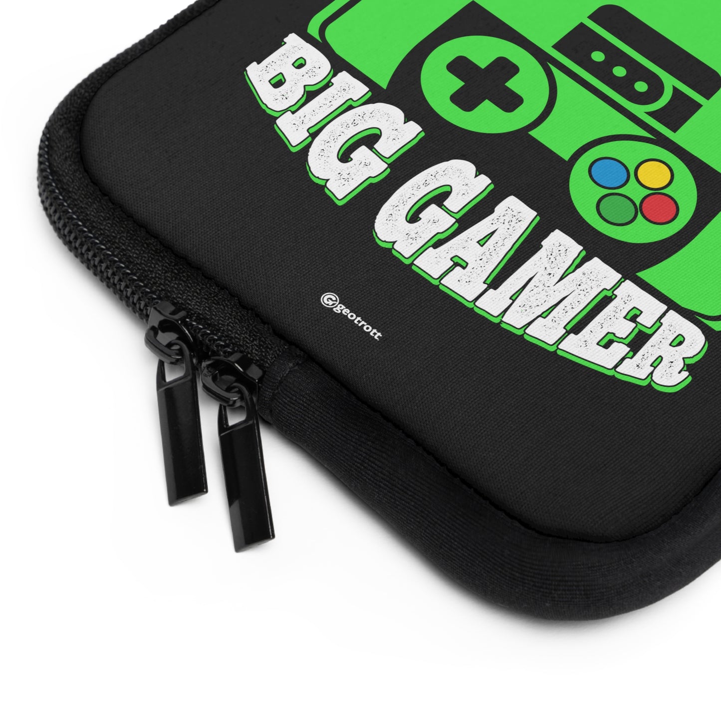 I'M A Pretty Big Gamer Gamer Gaming Lightweight Smooth Neoprene Laptop Sleeve