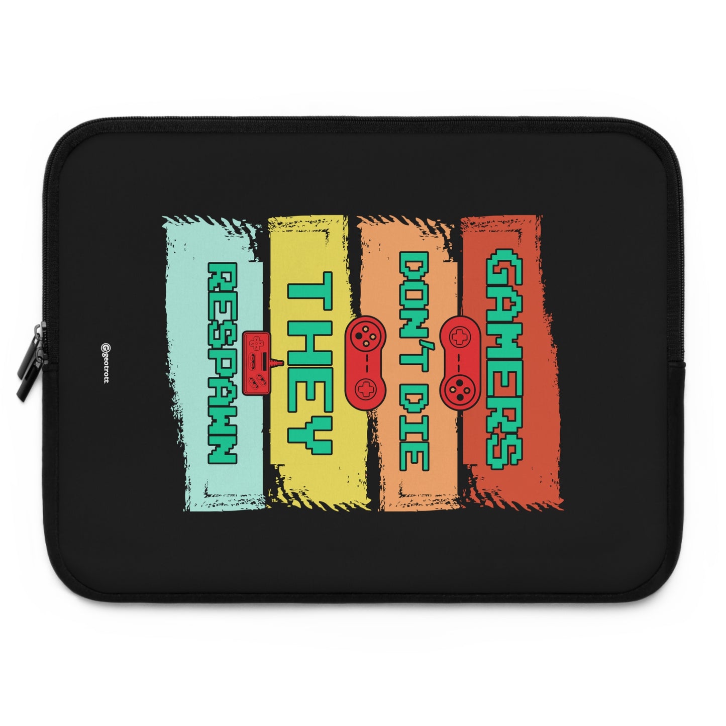 Los jugadores no mueren, son reaparecidos 2 Funda ligera y suave de neopreno para portátil Gamer Gaming
