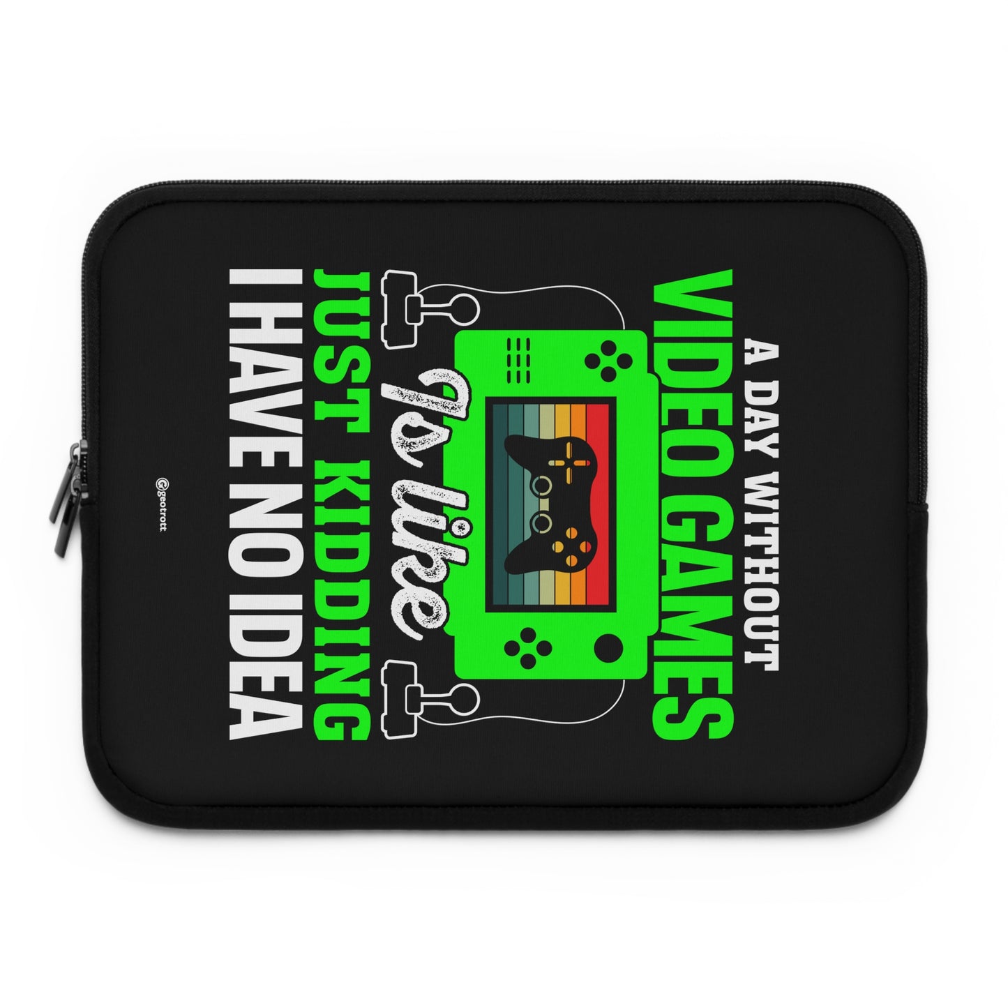 Copy Of Copy Of Copy Of Gamer Gaming Lightweight Smooth Neoprene Laptop Sleeve