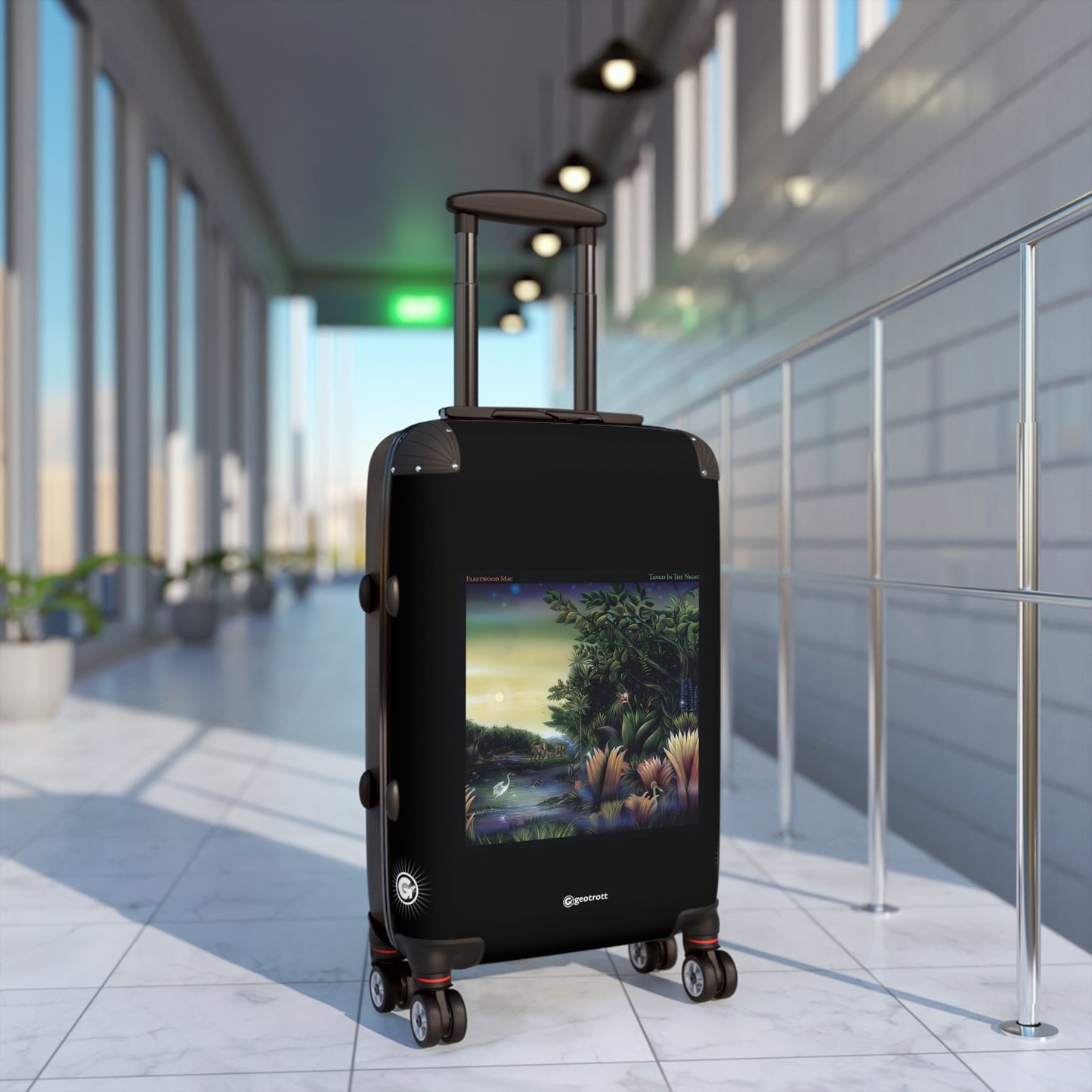 Fleetwood Mac Tango in the Night Eighties Music Album Luggage Bag Rolling Suitcase Spinner
