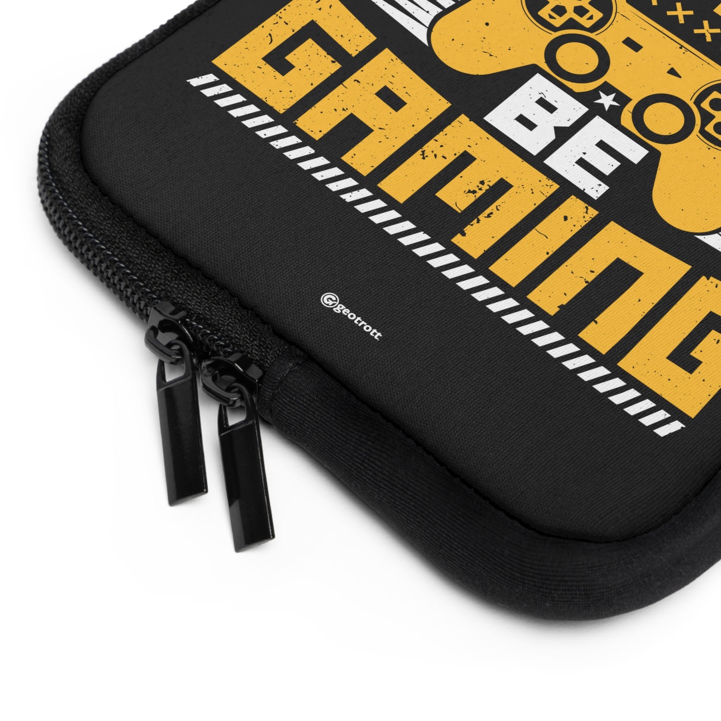 I'D Rather Be Gaming 2 Gamer Gaming Lightweight Smooth Neoprene Laptop Sleeve