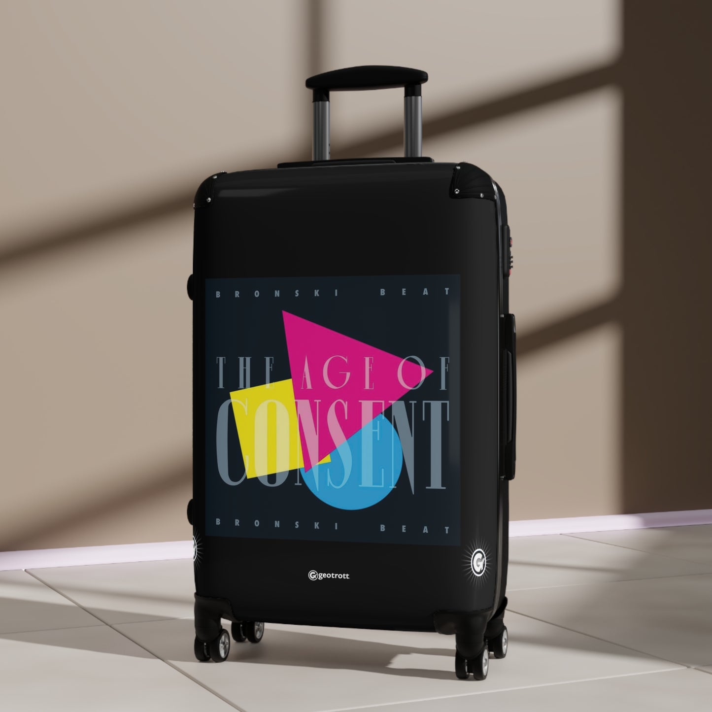 Bronski Beat The Age Of Consent 1984 Luggage Bag Rolling Suitcase Spinner