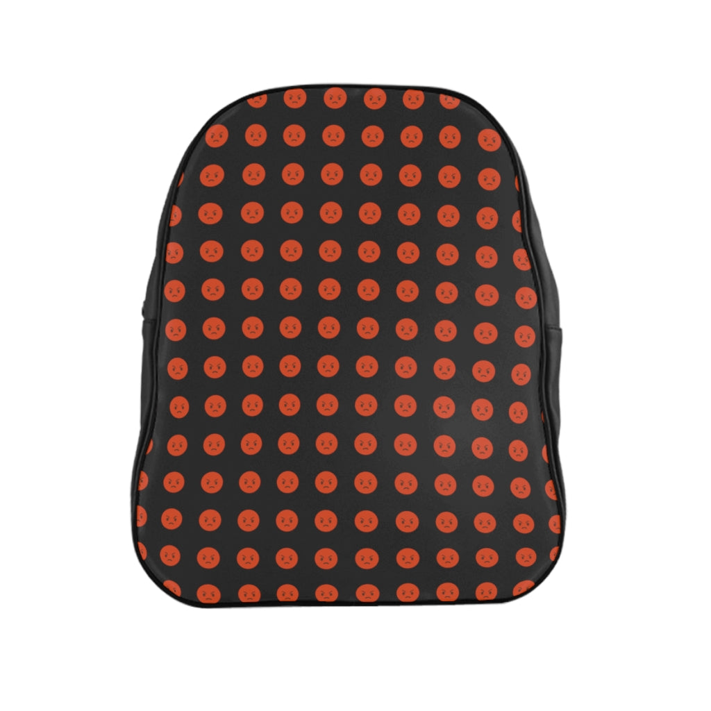 Geotrott Emojis Enraged Face Padded Backpack Carry-On Travel Check Luggage 4-Wheel Spinner Suitcase Bag Multiple Colors And Sizes