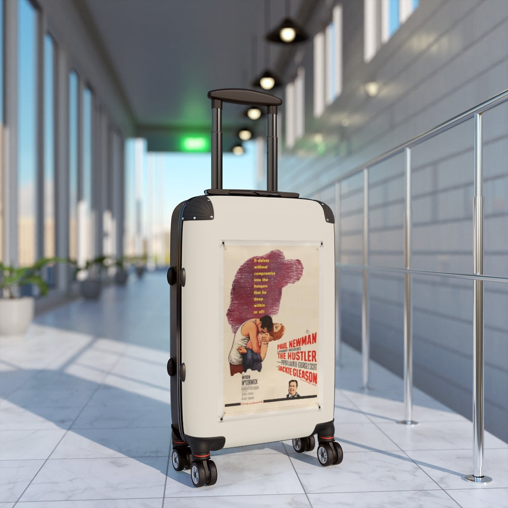 Geotrott The Hustler Movie Poster Collection Cabin Suitcase Extended Storage Adjustable Telescopic Handle Double wheeled Polycarbonate Hard-shell Built-in Lock-Bags-Geotrott