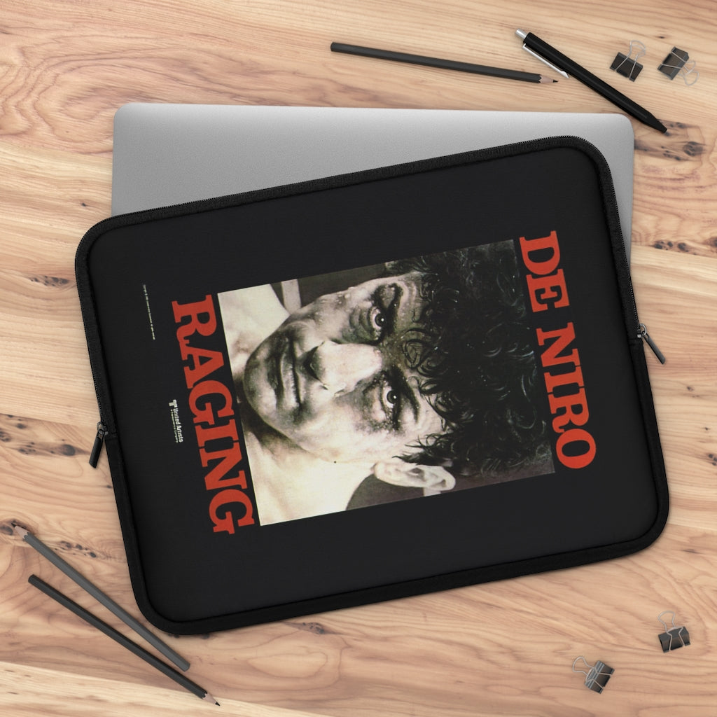 Geotrott Raging Movie Poster White Laptop Sleeve