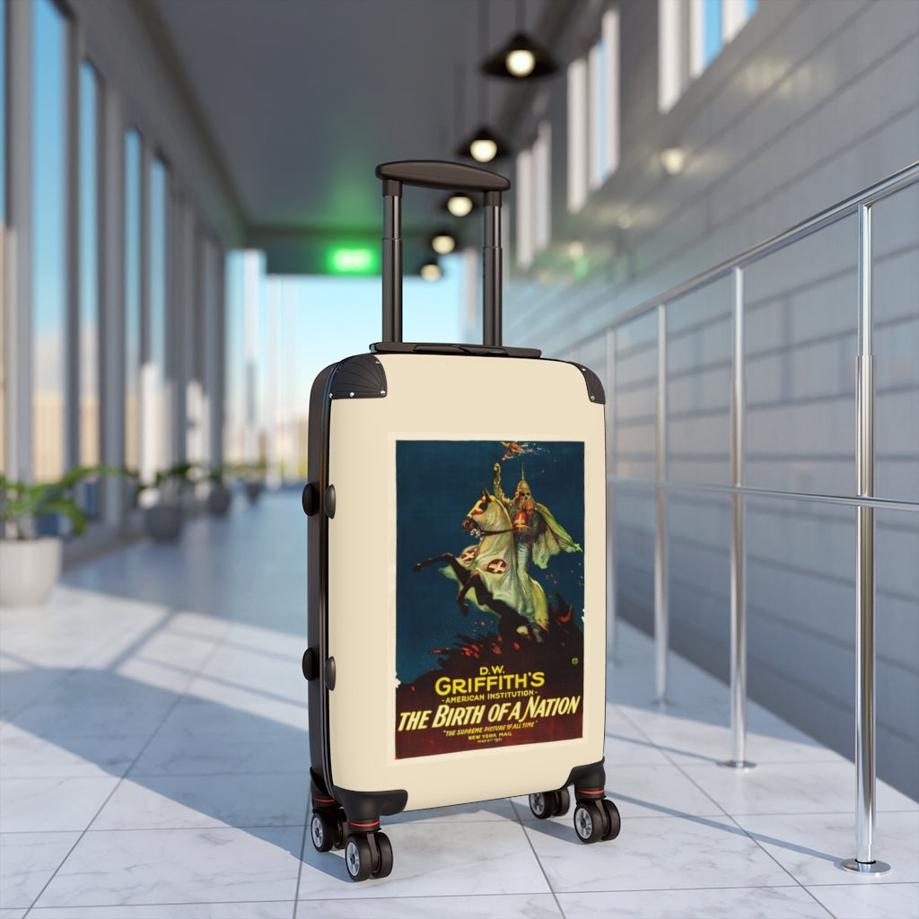Geotrott The Birth Of A Nation Movie Poster Collection Cabin Suitcase Extended Storage Adjustable Telescopic Handle Double Wheeled Polycarbonate Hard-Shell Built-In Lock