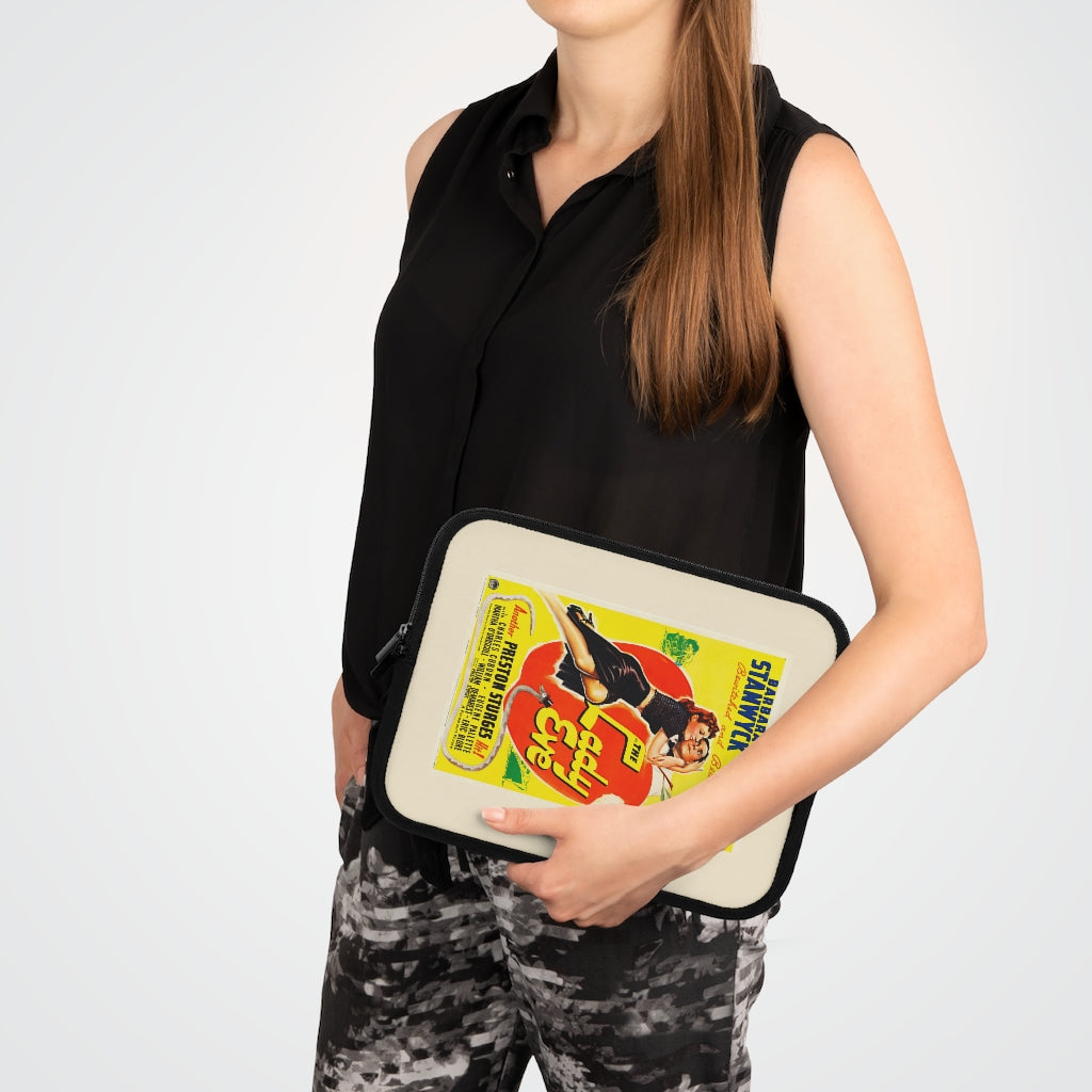 Geotrott Lady Eve Movie Poster Laptop Sleeve
