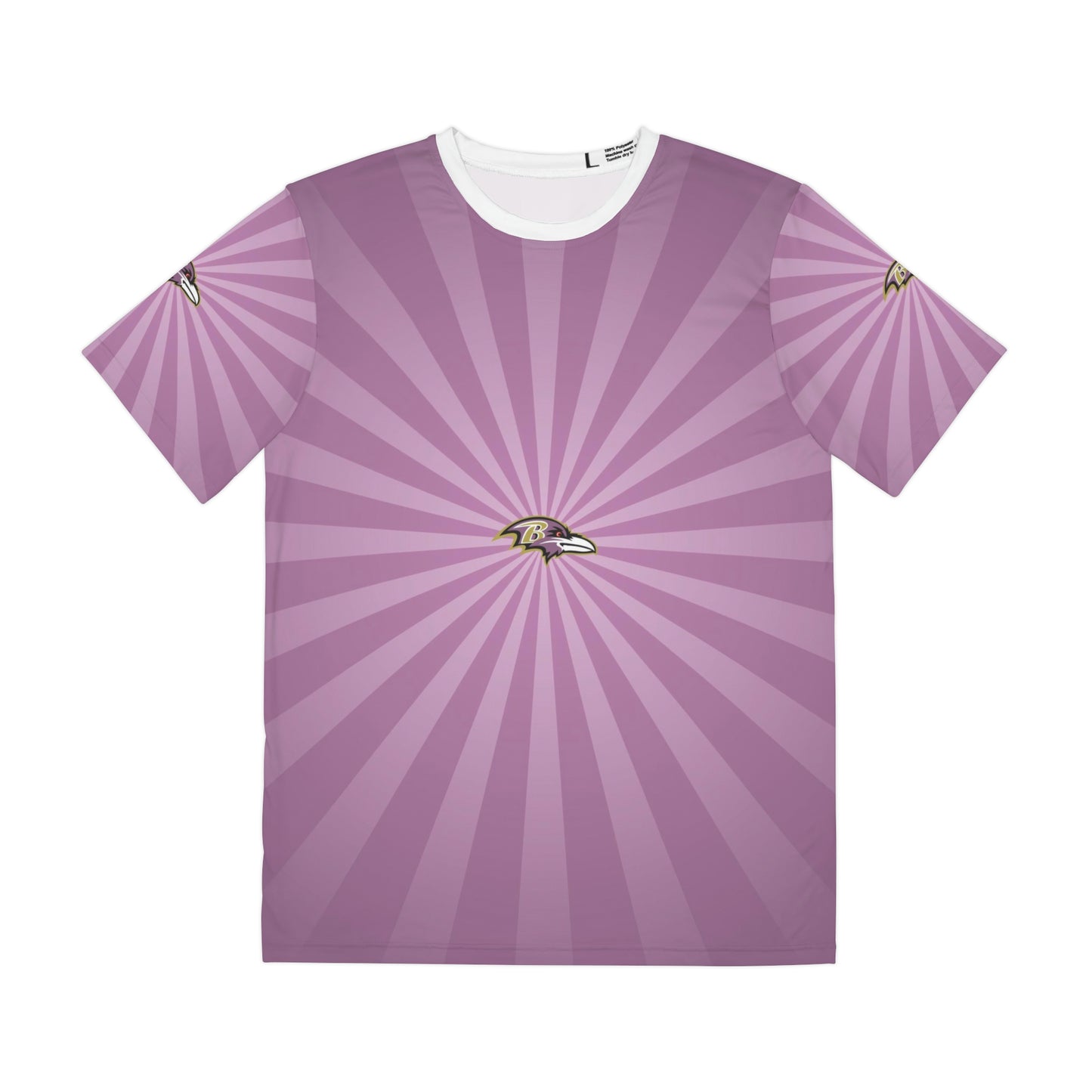 Geotrott NFL Baltimore Ravens Men's Polyester All Over Print Tee T-Shirt-All Over Prints-Geotrott