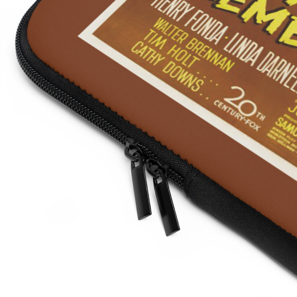 Geotrott My Darling Clementine Movie Poster Laptop Sleeve