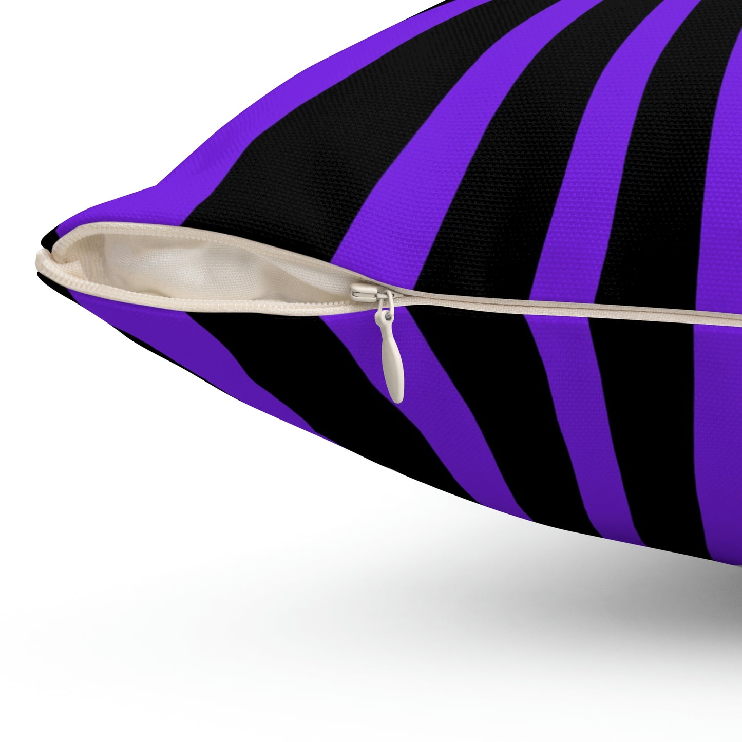 Geotrott lluminati Eye All Seeing Eye with Rays Art Pink Purple Rays Art Spun Polyester Square Pillow-Home Decor-Geotrott