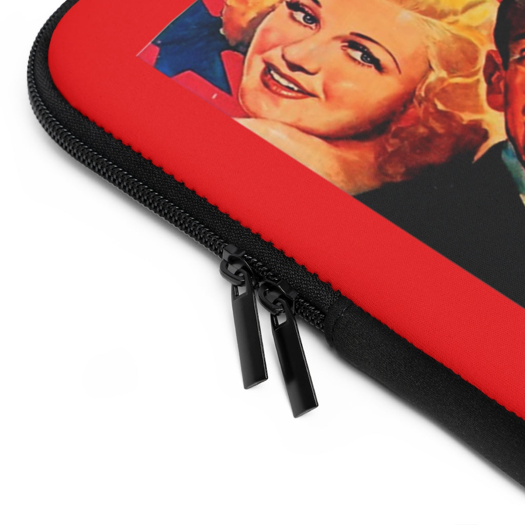 Geotrott Top Hat Movie Poster Laptop Sleeve