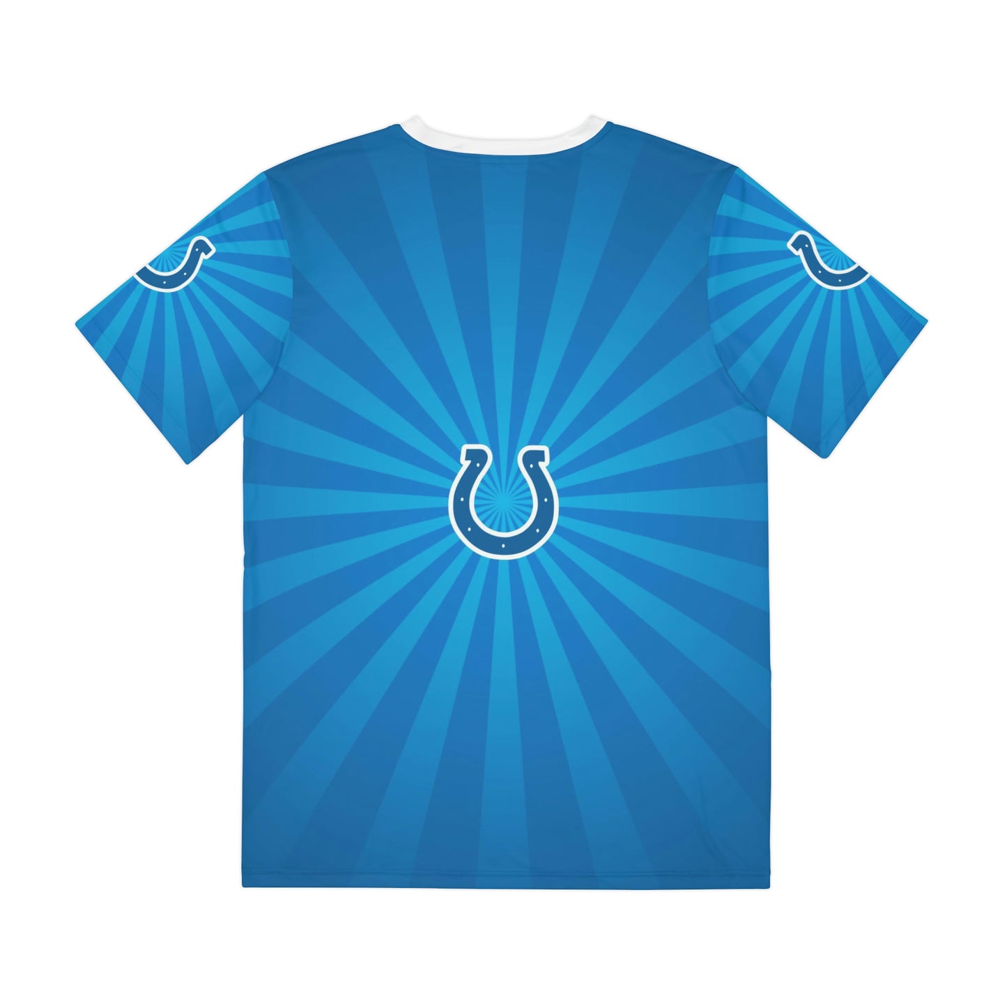 Geotrott NFL Indianapolis Colts Men's Polyester All Over Print Tee T-Shirt-All Over Prints-Geotrott