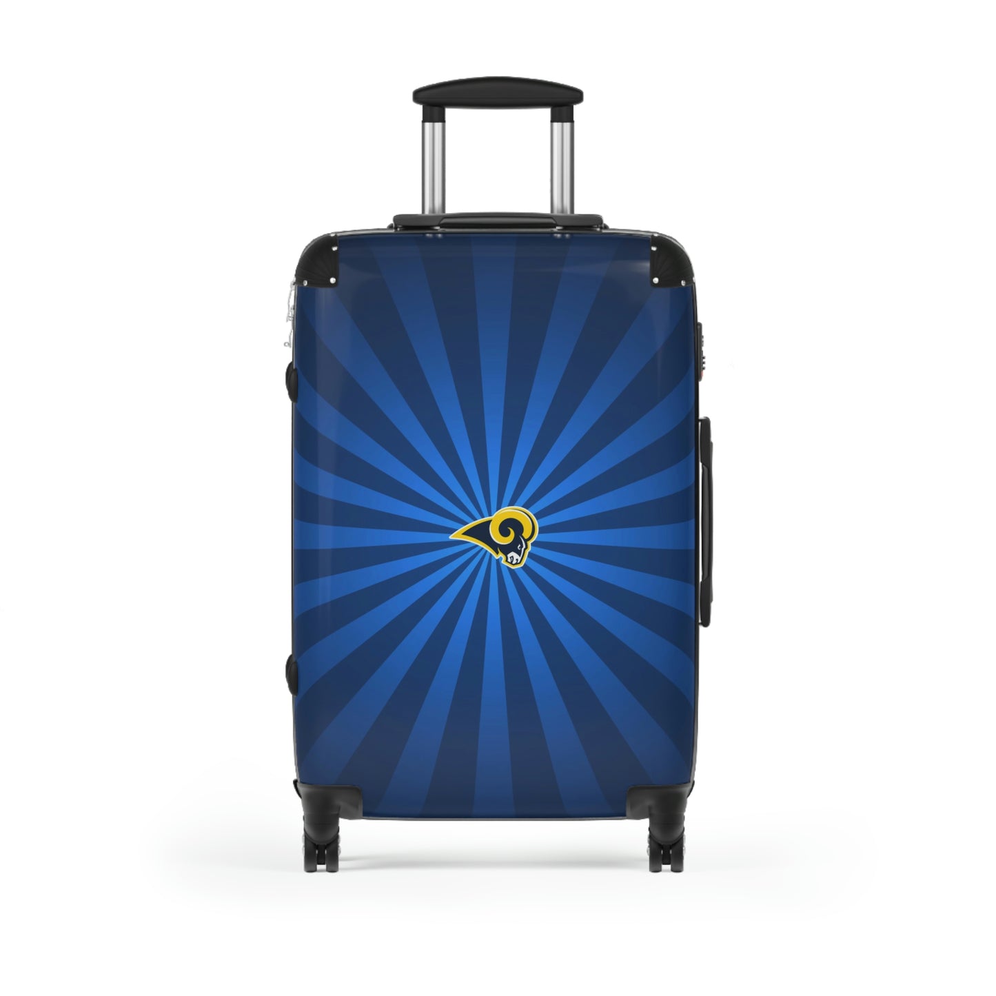 Geotrott Los Angeles Rams National Football League NFL Team Logo Cabin Suitcase Rolling Luggage Checking Bag-Bags-Geotrott
