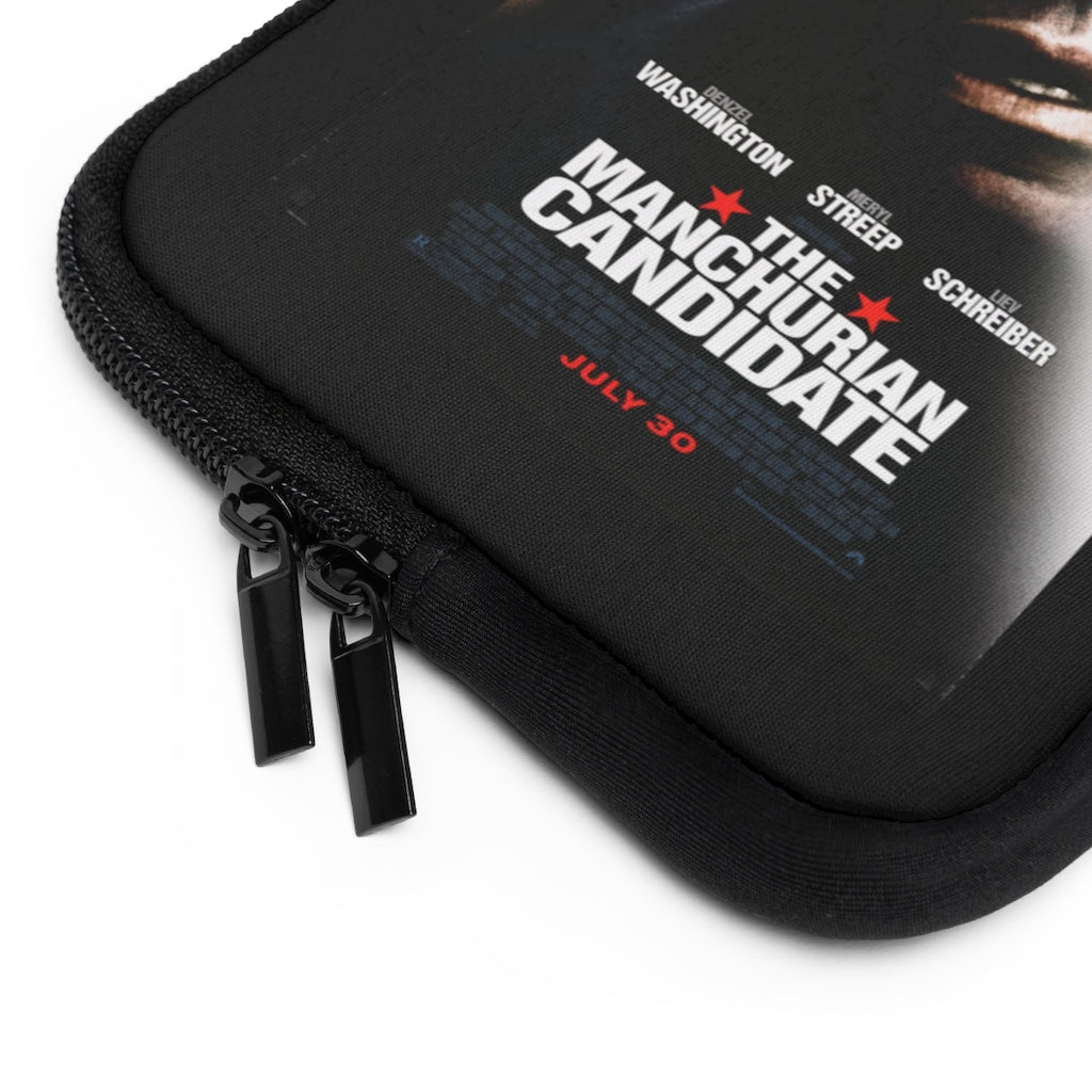 Geotrott The Manchurian Candidate Movie Poster Laptop Sleeve