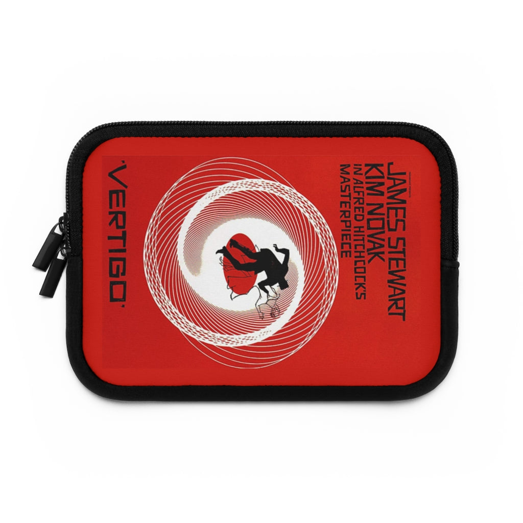 Geotrott Vertigo Movie Poster Red Laptop Sleeve
