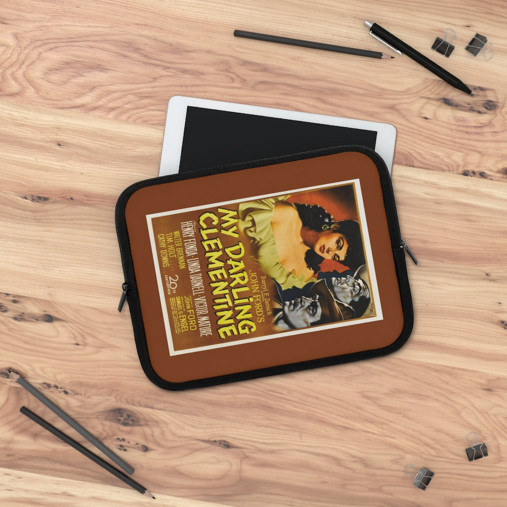 Geotrott My Darling Clementine Movie Poster Laptop Sleeve
