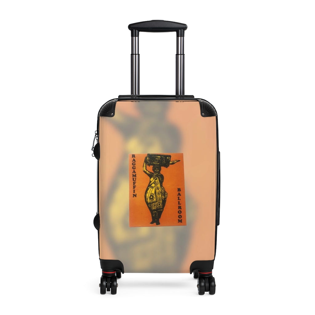 Getrott Raggamuffin Ballroom NYC Nightclub Flyer Cabin Suitcase Inner Pockets Extended Storage Adjustable Telescopic Handle Inner Pockets Double wheeled Polycarbonate Hard-shell Built-in Lock