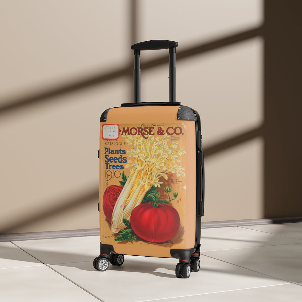 Getrott CCMorse & Co 1910 Catalogue Farm Collection Cabin Suitcase Extended Storage Adjustable Telescopic Handle Double wheeled Polycarbonate Hard-shell Built-in Lock-Bags-Geotrott