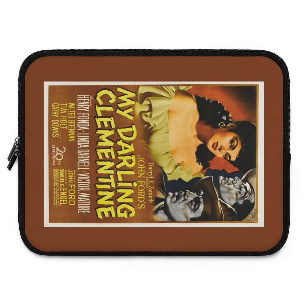 Geotrott My Darling Clementine Movie Poster Laptop Sleeve
