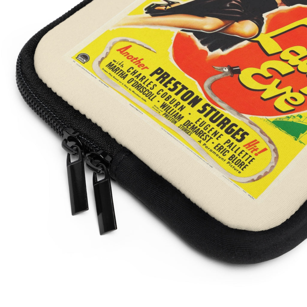 Geotrott Lady Eve Movie Poster Laptop Sleeve