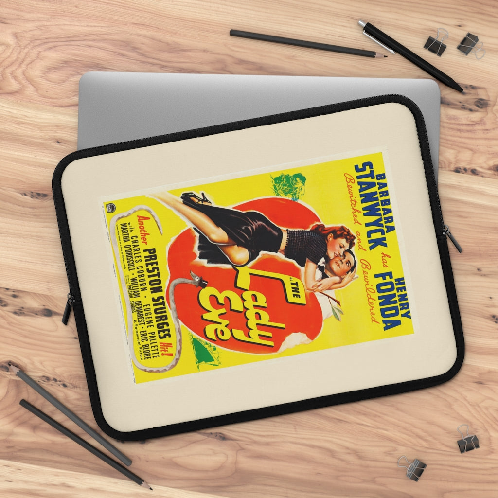 Geotrott Lady Eve Movie Poster Laptop Sleeve