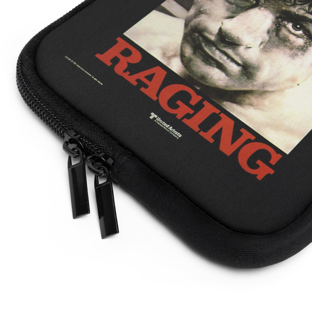 Geotrott Raging Movie Poster White Laptop Sleeve
