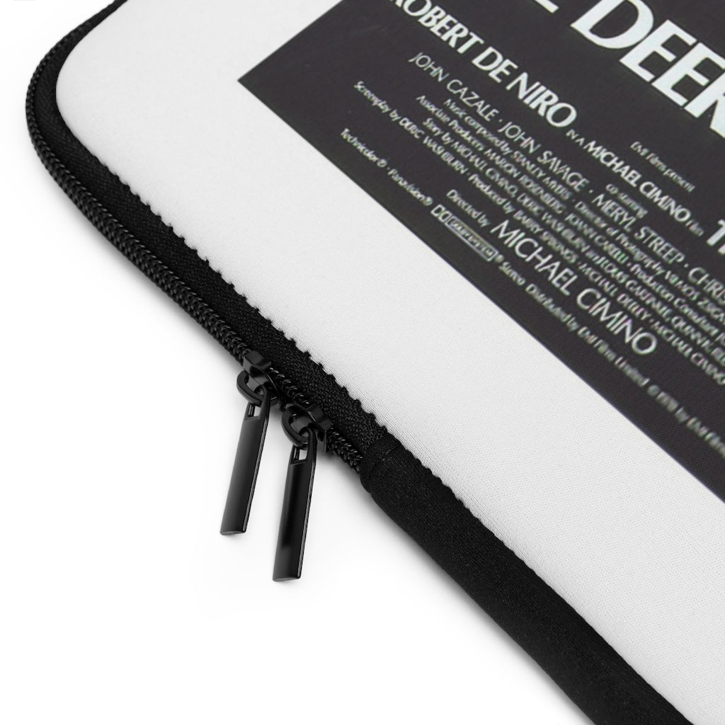 Geotrott The Deer Hunter Movie Poster Red Laptop Sleeve