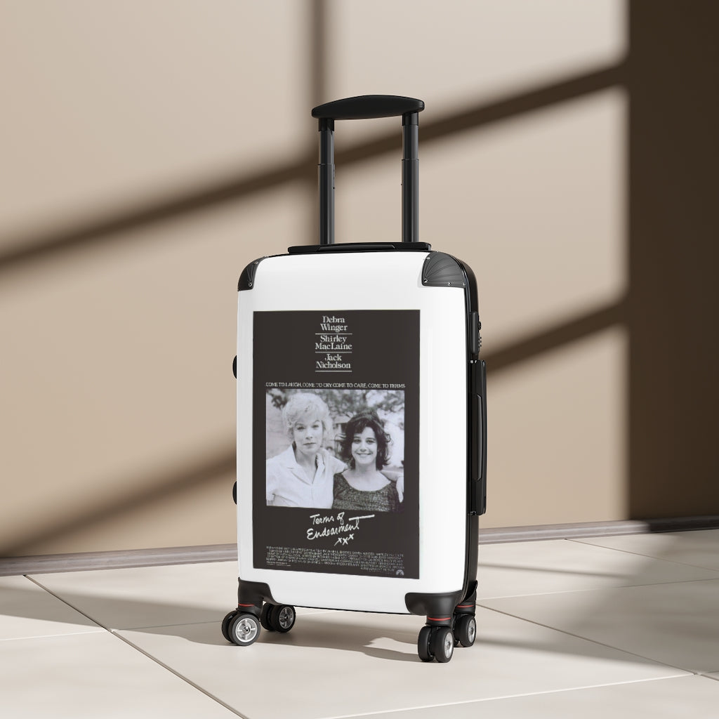 Getrott Terms od Endearment Evil Movie Poster Collection Cabin Suitcase Inner Pockets Extended Storage Adjustable Telescopic Handle Inner Pockets Double wheeled Polycarbonate Hard-shell Built-in Lock