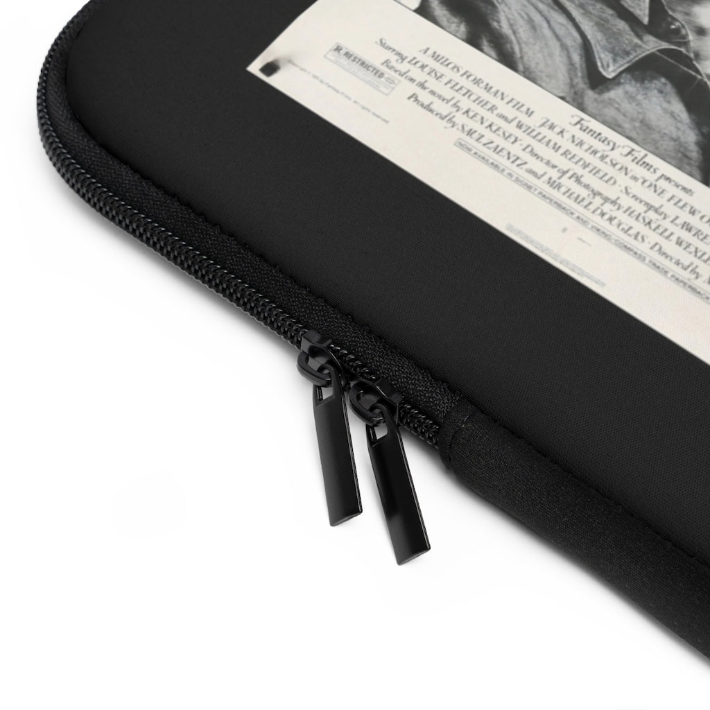 Geotrott One Flew Over The Cuckoos Nest Movie Poster Laptop Sleeve