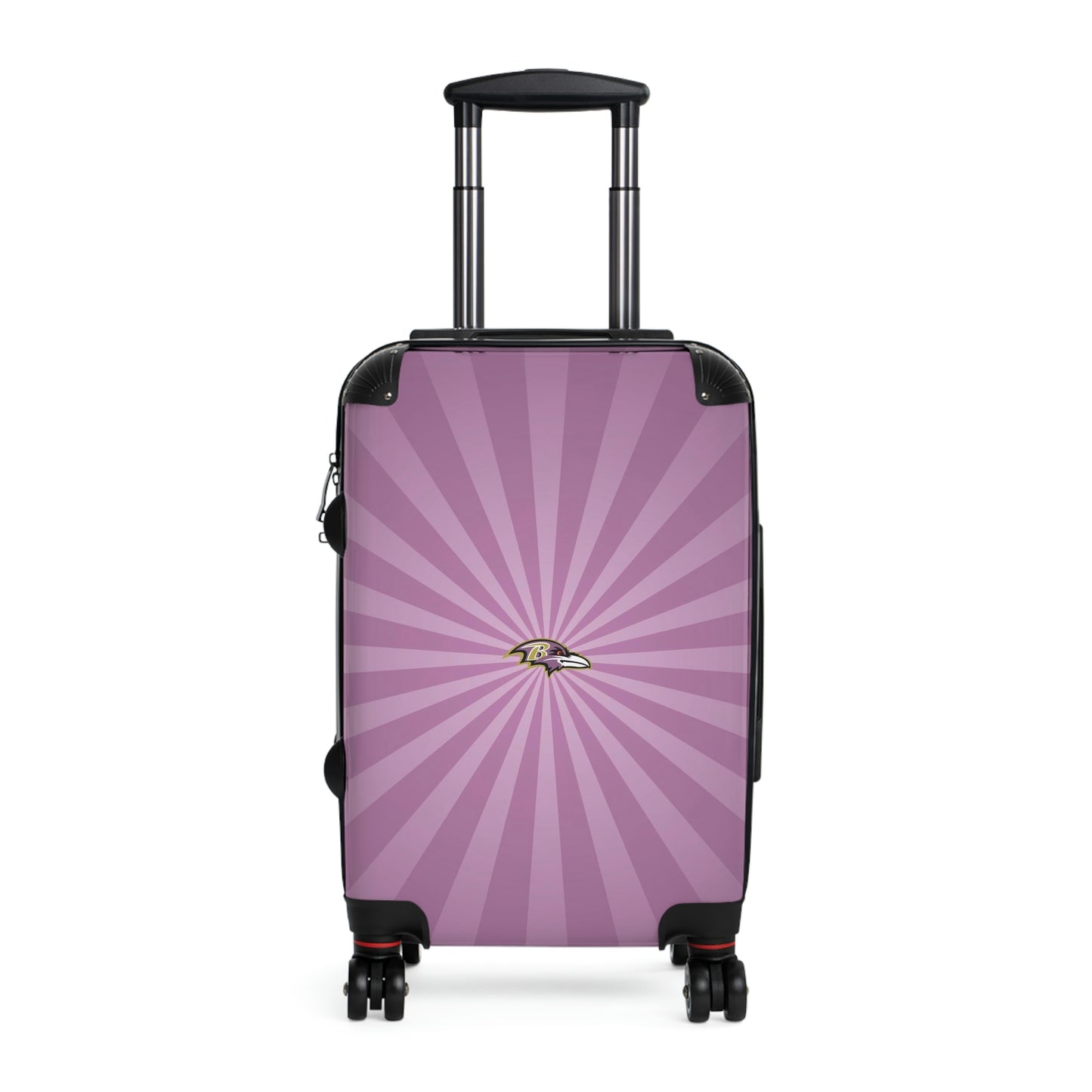 Geotrott Baltimore Ravens National Football League Nfl Team Logo Cabin Suitcase Rolling Luggage Checking Bag