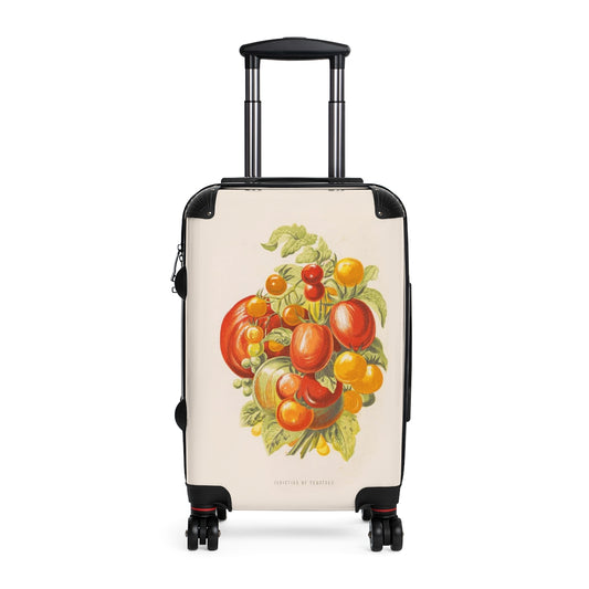 Geotrott Varietes De Tomates Tomatoes Farm Collection Cabin Suitcase Extended Storage Adjustable Telescopic Handle Double Wheeled Polycarbonate Hard-Shell Built-In Lock