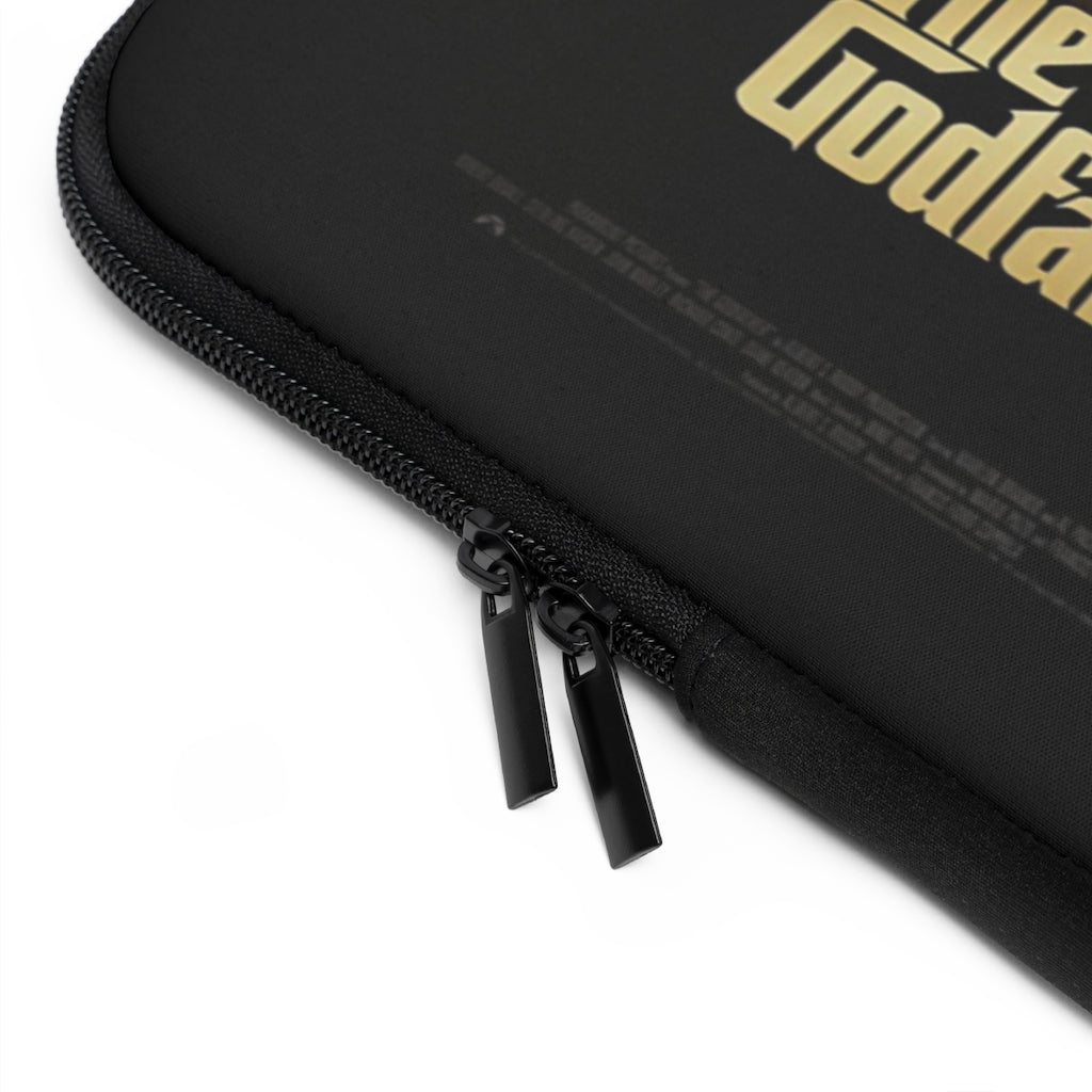 Geotrott The Godfather Movie Poster White Laptop Sleeve