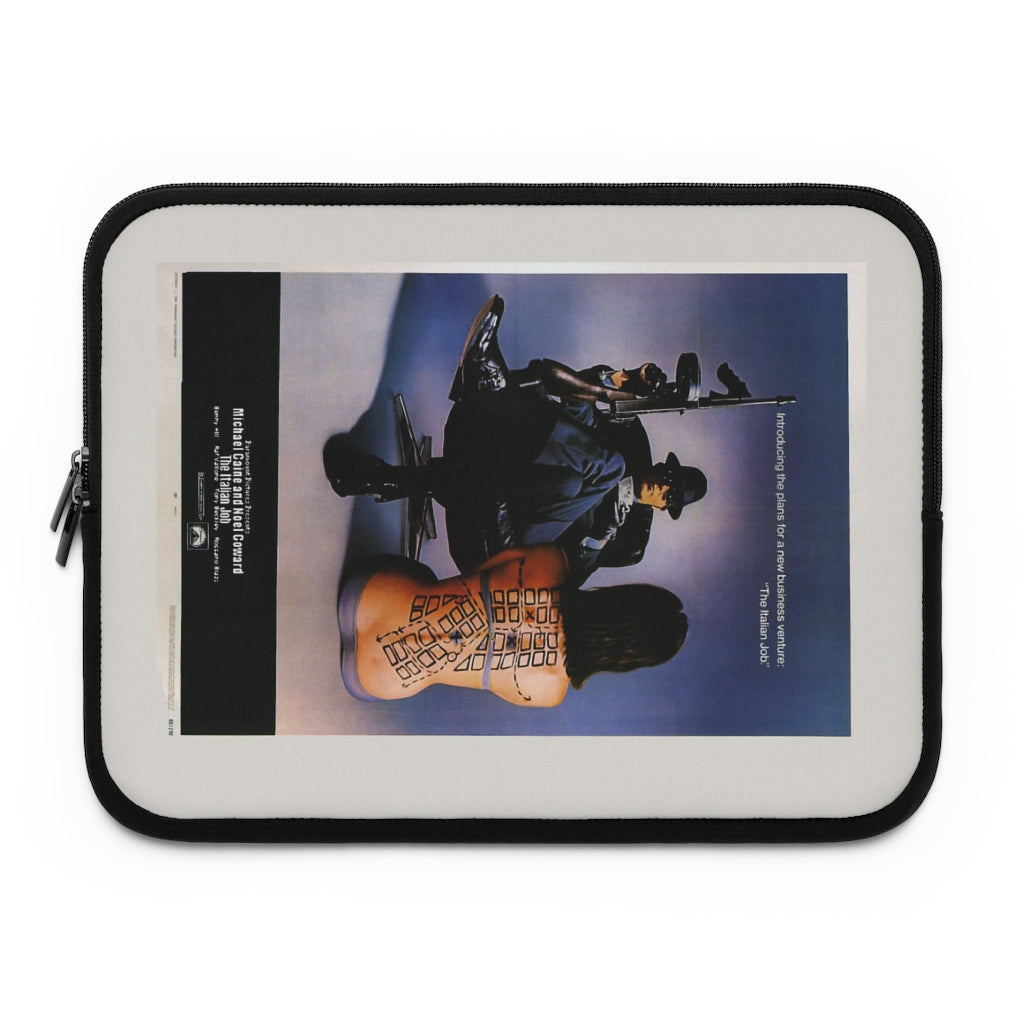 Geotrott The Italian Job Movie Poster Red Laptop Sleeve