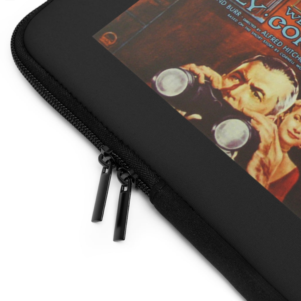 Geotrott Rear Window Movie Poster Laptop Sleeve