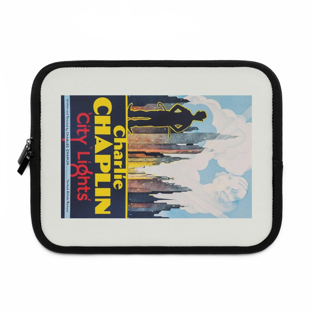 Geotrott City Lights Movie Poster Laptop Sleeve