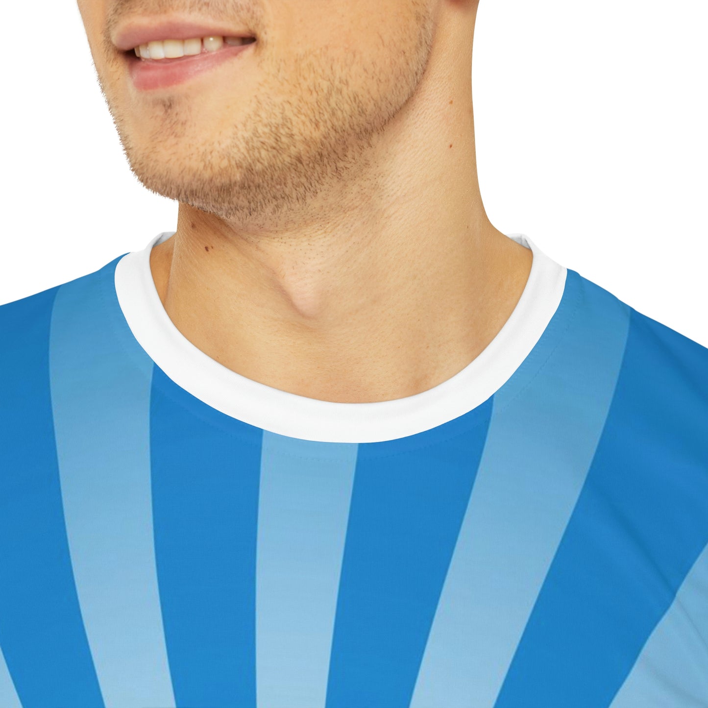 Geotrott NFL Los Angeles Chargers Men's Polyester All Over Print Tee T-Shirt-All Over Prints-Geotrott