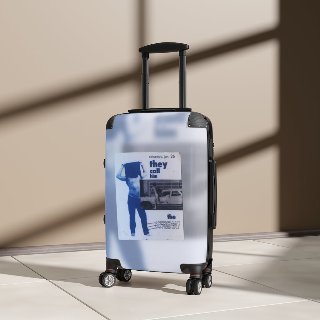 Geotrott They Call Him The Streak Party Flyer Nyc Saturday January 26Th Cabin Suitcase Extended Storage Adjustable Telescopic Handle Double Wheeled Polycarbonate Hard-Shell Built-In Lock